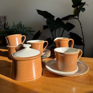 Japanese Stoneware Tea/Coffee Full Set